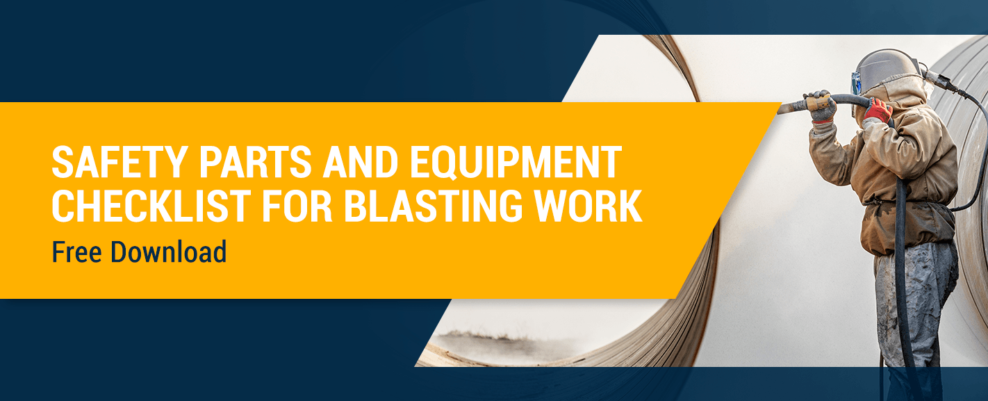 Safety Parts and Equipment Checklist for Blasting Work