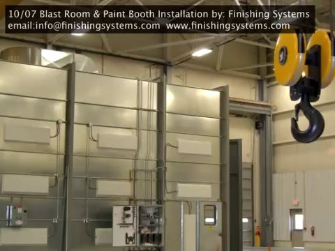 Finishing Systems' Blast Room/Paint Booth Installation