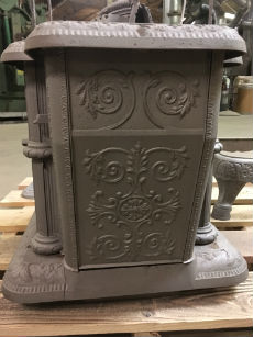 Antique Stove after Blasting